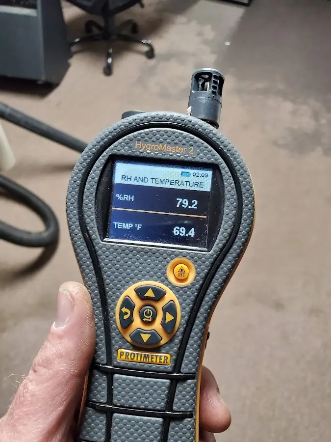Moisture meter humidity assessment for Fire & Smoke Damage Restoration in Kenosha